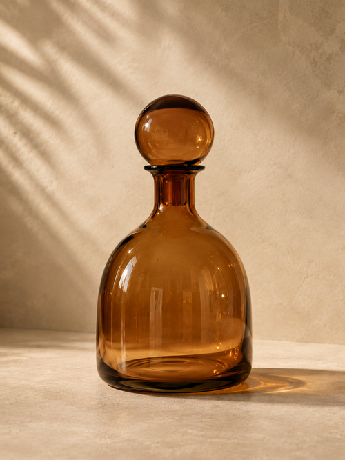 Orb Decanter in glass, part of the Nilvara selection
