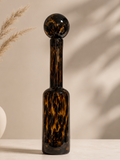 Tortoise Glass Bottle in decorative glass, part of the Nilvara selection