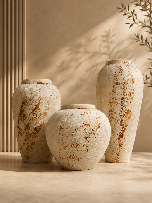 Terra Vase Set, part of the Nilvara selection