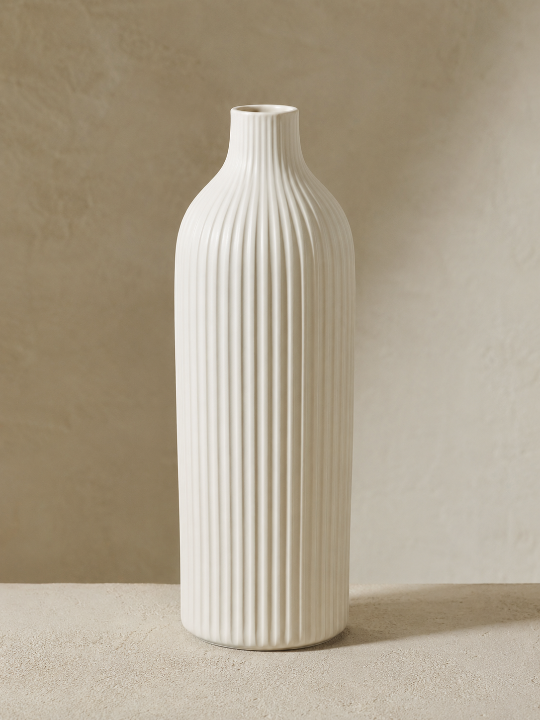 Meridian Ribbed Vase